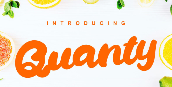 Шрифт на тему графика