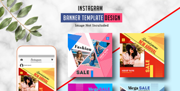 Шаблон для соцсетей на тему графика