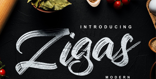 Шрифт на тему графика