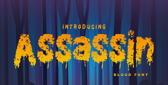 Шрифт на тему графика