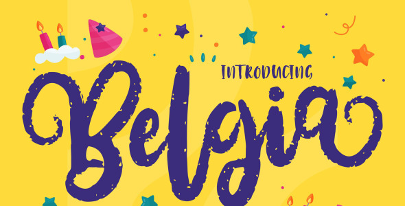 Шрифт на тему графика