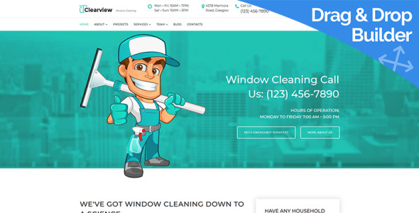 очистка окон moto cms 3 шаблон