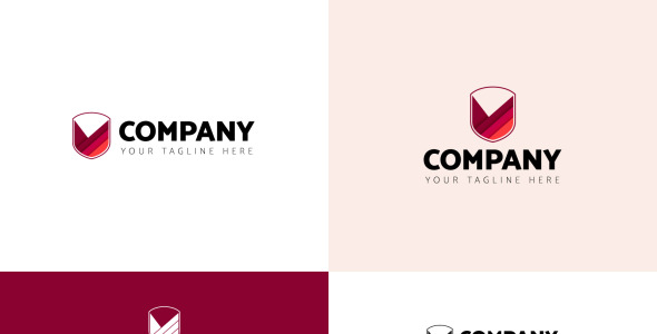 Шаблон логотипа на тему графика