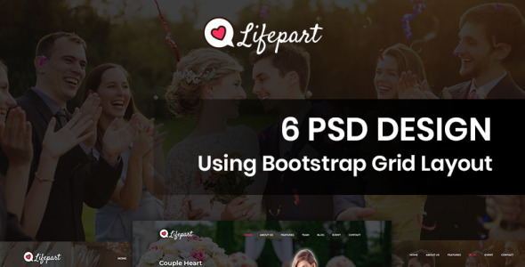 PSD шаблон на тему бизнес и услуги