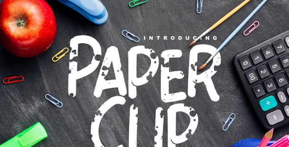 Шрифт на тему графика