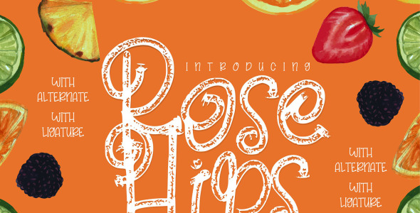 Шрифт на тему графика