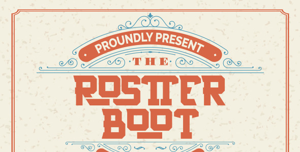 Шрифт на тему графика