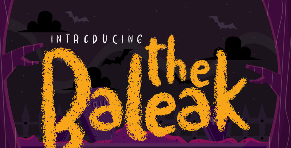 Шрифт на тему графика