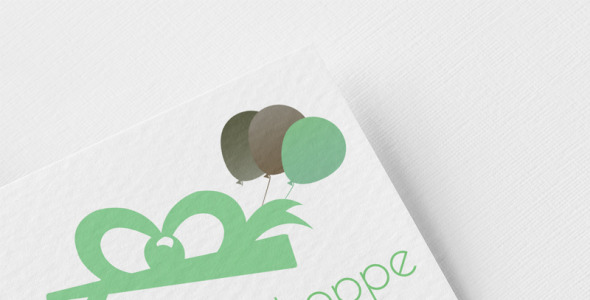 Шаблон логотипа на тему графика