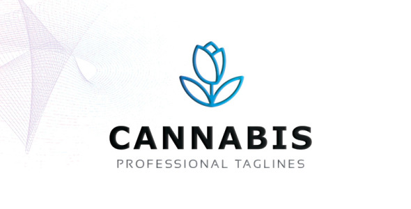 Шаблон логотипа на тему графика