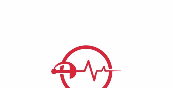 Шаблон логотипа на тему графика