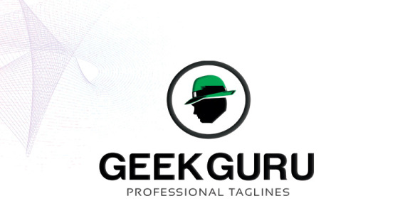 Шаблон логотипа на тему графика