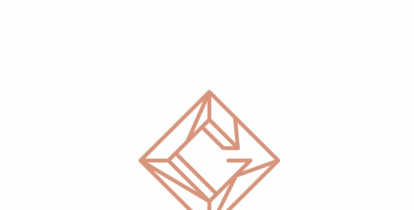 Шаблон логотипа на тему графика