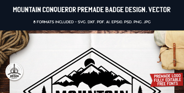 Шаблон логотипа на тему графика