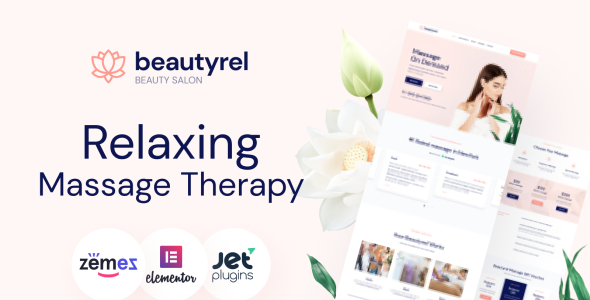 расслабляющая массажная терапия wordpress тема