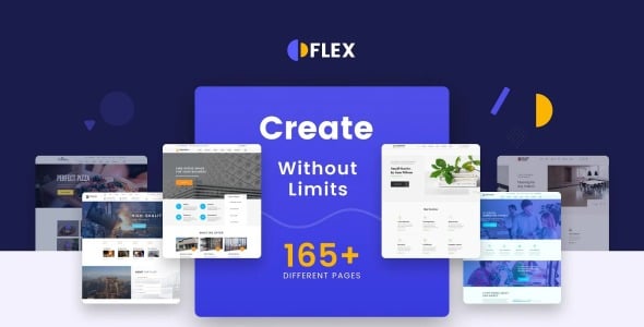 универсальный многоцелевой креативный html шаблон сайта