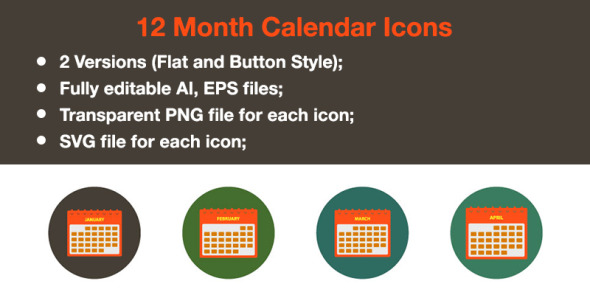 Набор иконок на тему графика