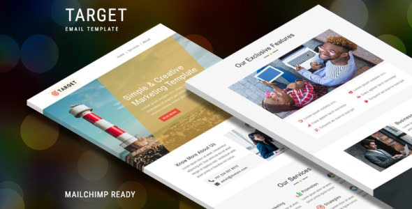 шаблон отзывчивой электронной рассылки