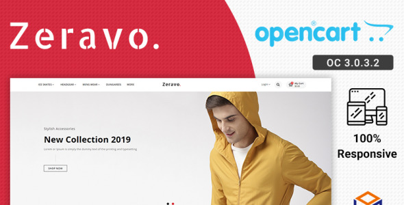 zeravo fashion отзывчивый шаблон opencart