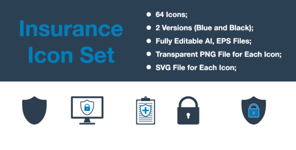Набор иконок на тему графика