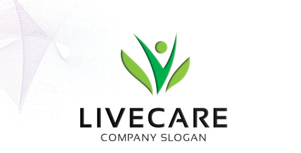 Шаблон логотипа на тему графика