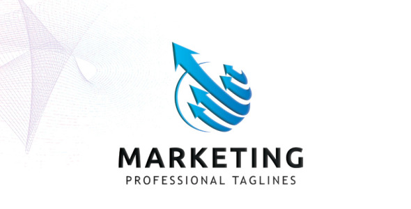 Шаблон логотипа на тему графика