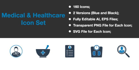 Набор иконок на тему графика