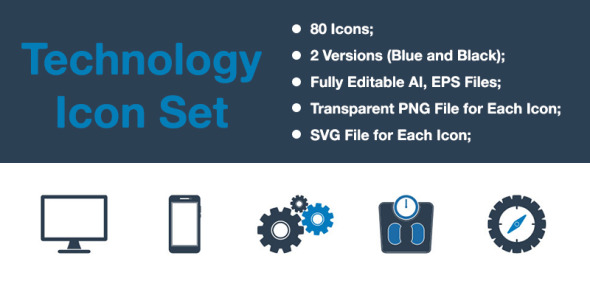 Набор иконок на тему графика