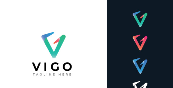 Шаблон логотипа на тему графика