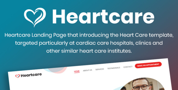 PSD шаблон на тему врач