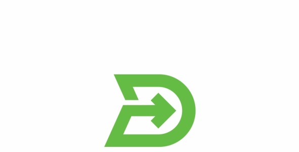 Шаблон логотипа на тему графика