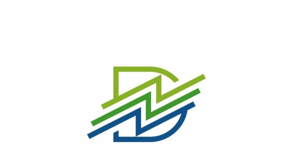 Шаблон логотипа на тему графика