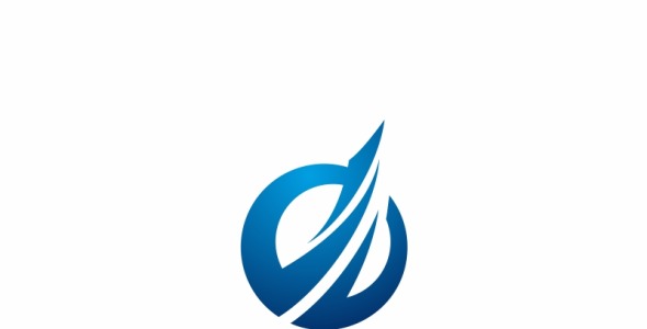 Шаблон логотипа на тему графика