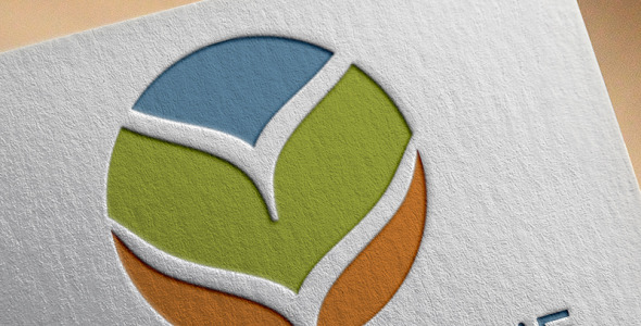 Шаблон логотипа на тему графика