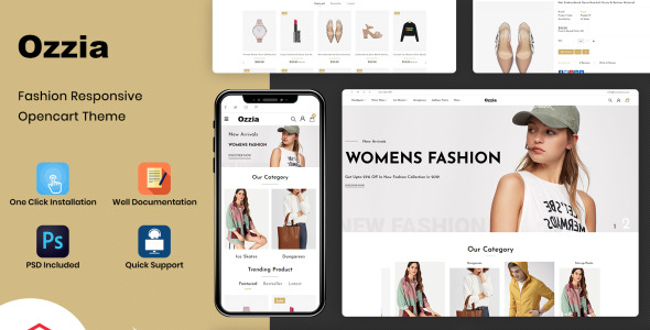 универсальный магазин модной одежды opencart шаблон