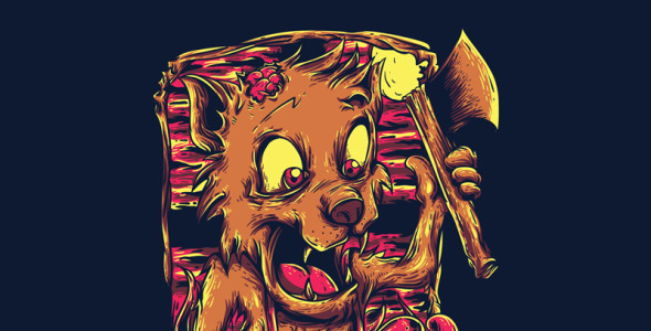 T-shirt Design на тему графика