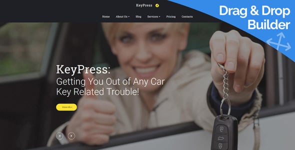 замена ключа автомобиля moto cms 3 шаблон