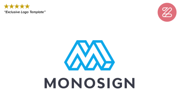 Шаблон логотипа на тему графика