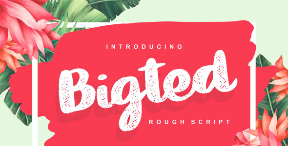 Шрифт на тему графика