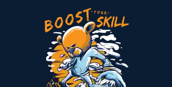 T-shirt Design на тему графика