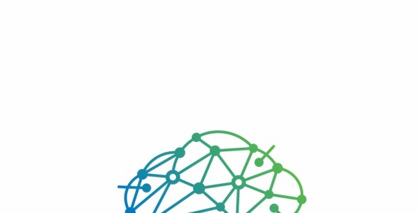 Шаблон логотипа на тему графика