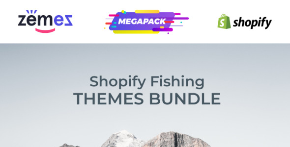 fishing themes bundle shopify theme