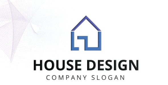 Шаблон логотипа на тему графика