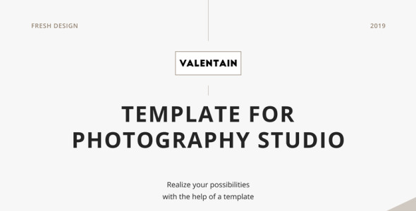 шаблон целевой страницы фотостудии