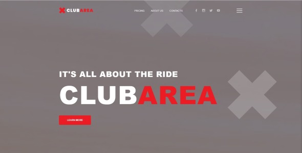 велосипедный клуб креативный шаблон joomla