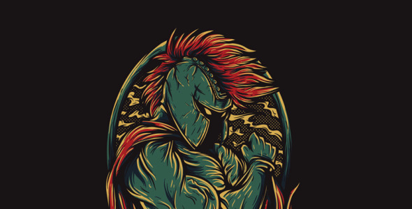 T-shirt Design на тему графика