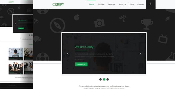 Multipurpose Modern Bootstrap Landing Page Template