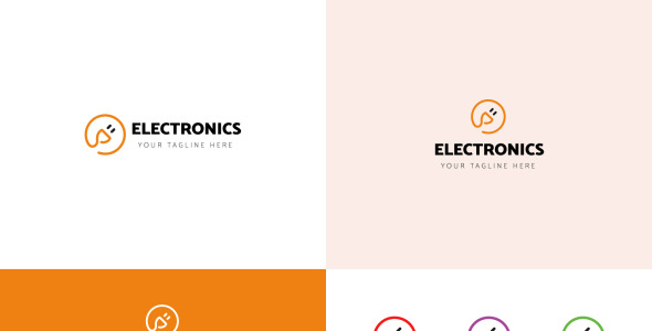 Шаблон логотипа на тему графика