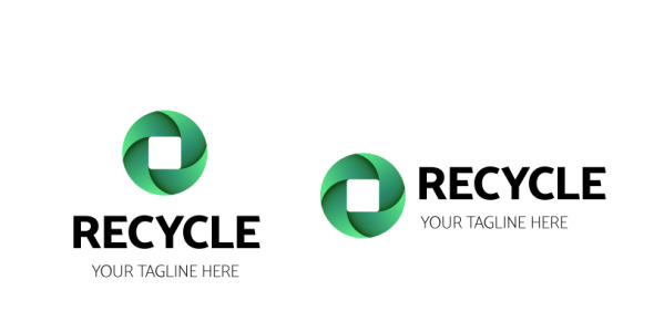 Шаблон логотипа на тему графика