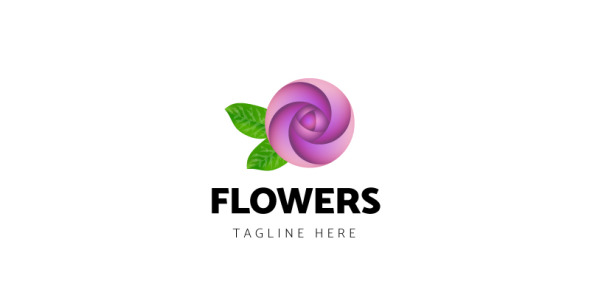 Шаблон логотипа на тему графика